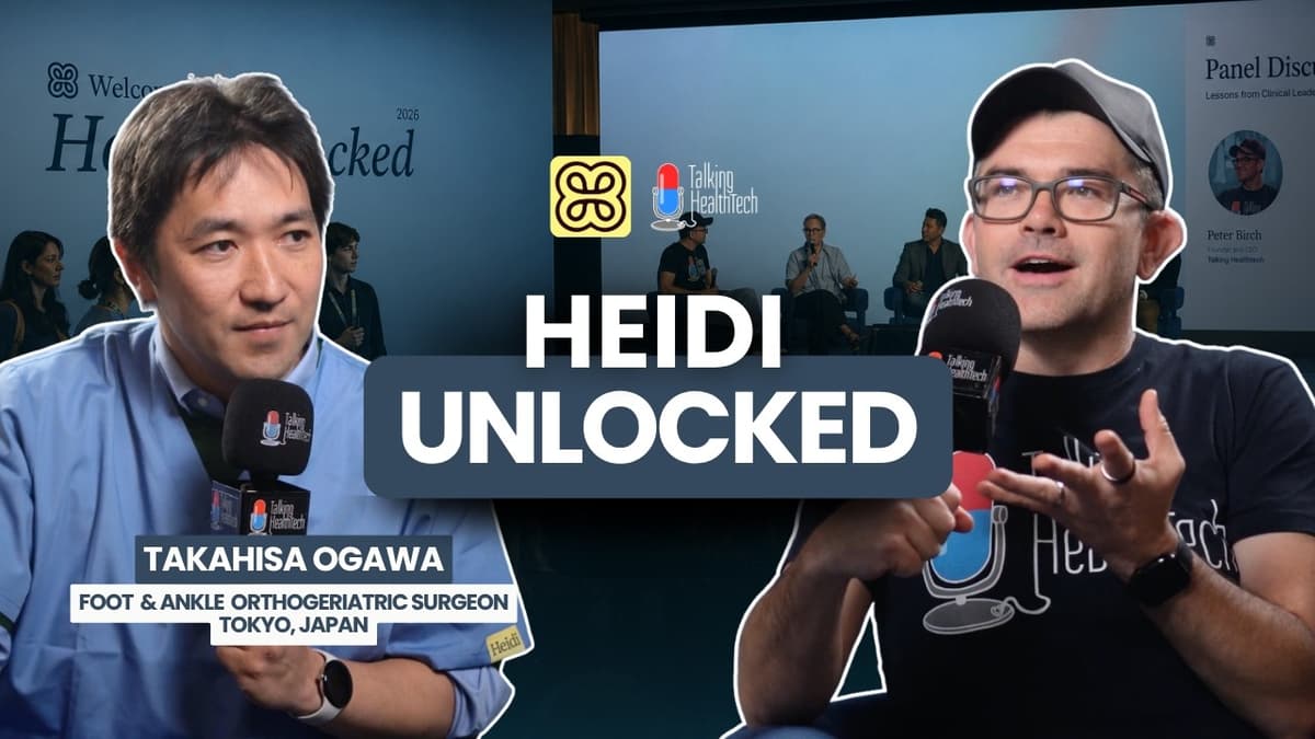 Heidi Unlocked: Takahisa Ogawa - Foot and Ankle Orthogeriatric Surgeon From Tokyo, Japan