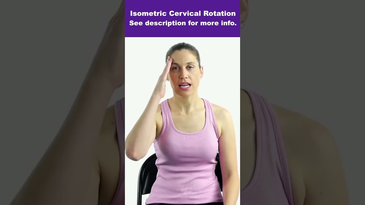 Neck Pain Relief Exercises