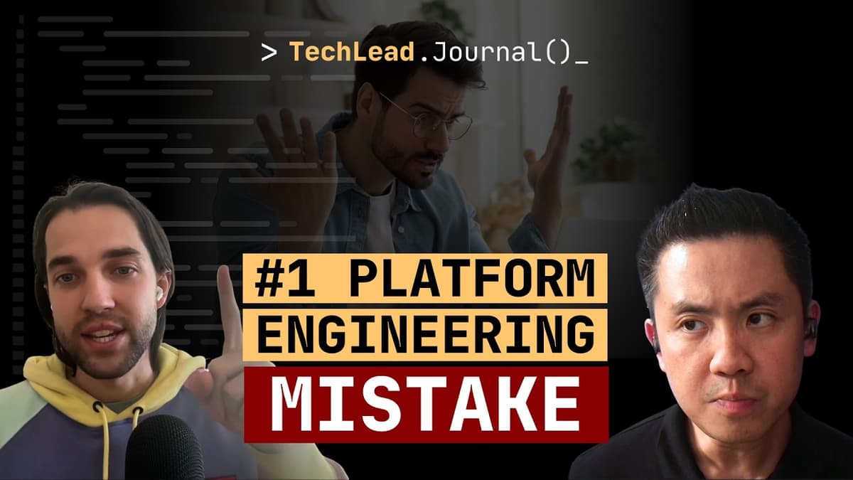 Why Your Platform Engineering Is Failing (And How to Fix It)