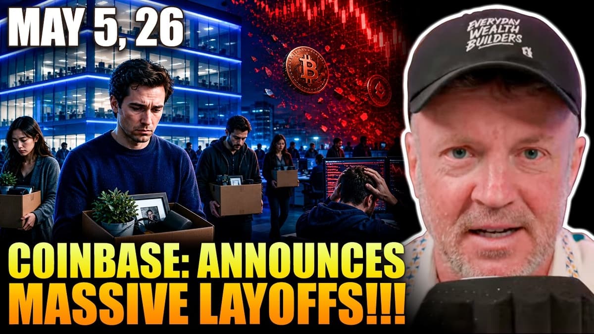 COINBASE: ANNOUNCES MASSIVE LAYOFFS