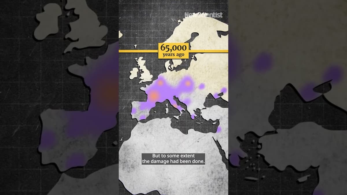 What Caused the Extinction of Neanderthals 40,000 Years Ago?