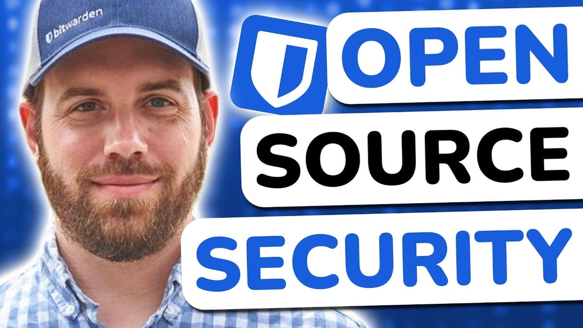How Open Source Provides Trustless Security (Bitwarden Interview)