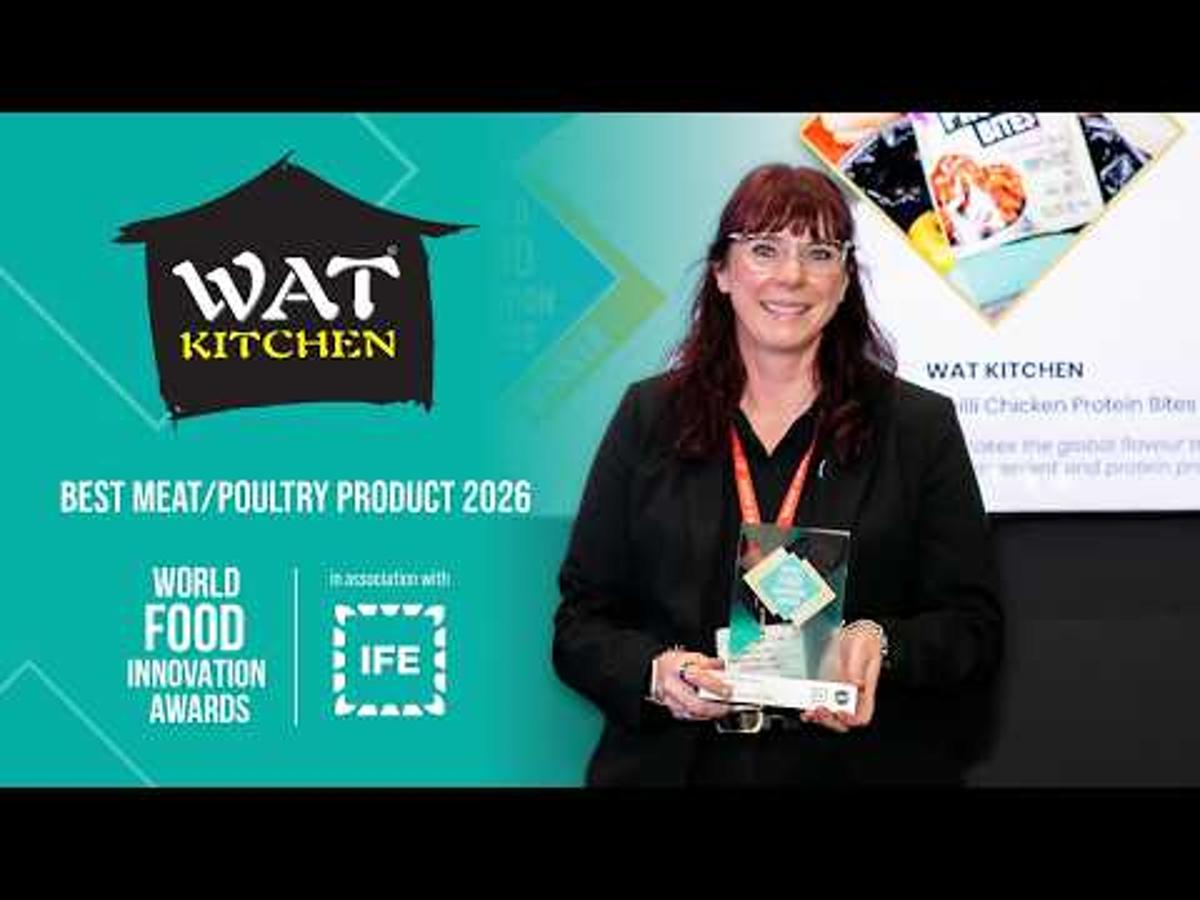 WAT KITCHEN Wins 'Best Meat/Poultry Product' At the World Food Innovation Awards