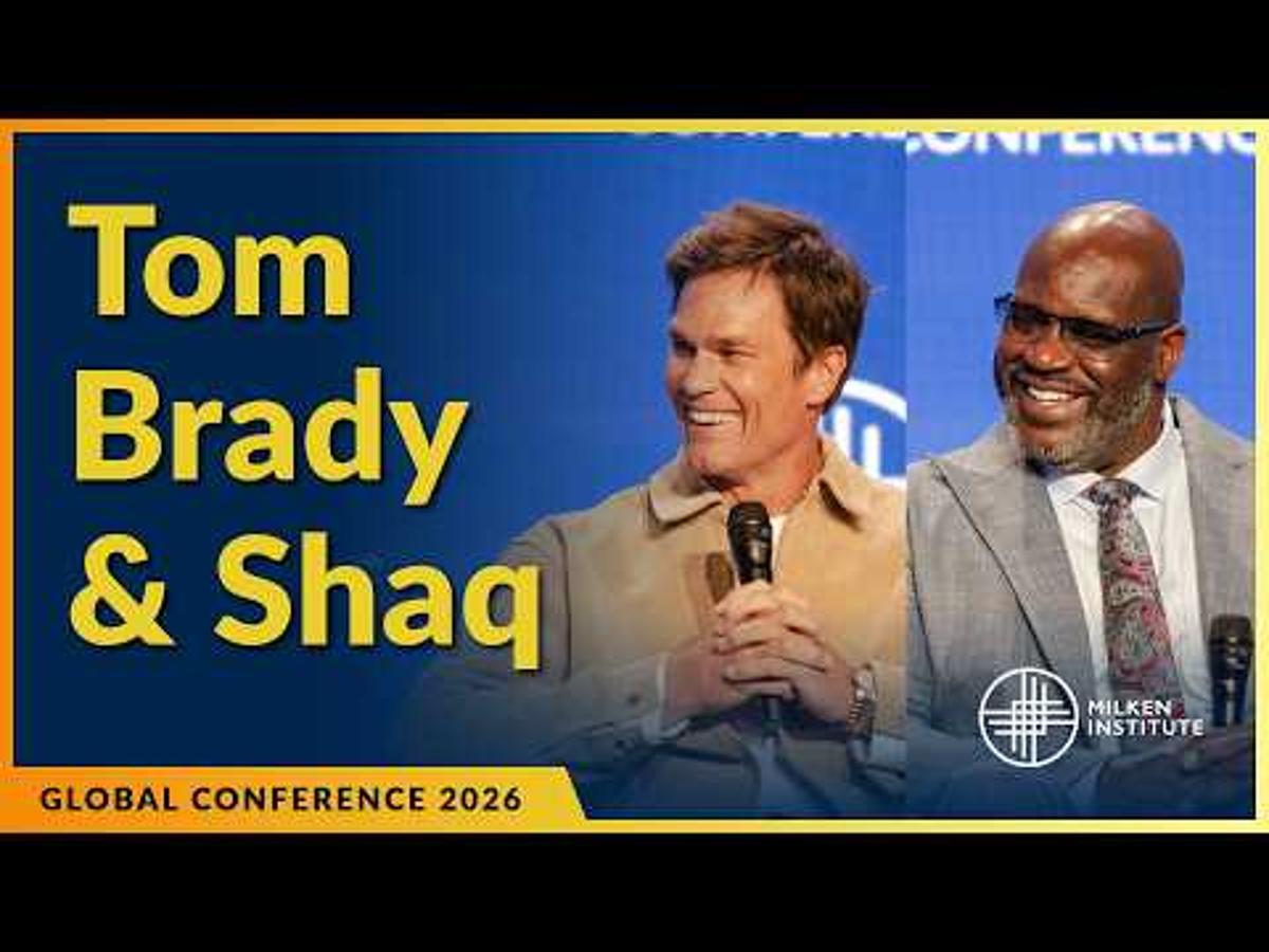 A Conversation with Tom Brady & Shaquille O'Neal | Global Conference 2026