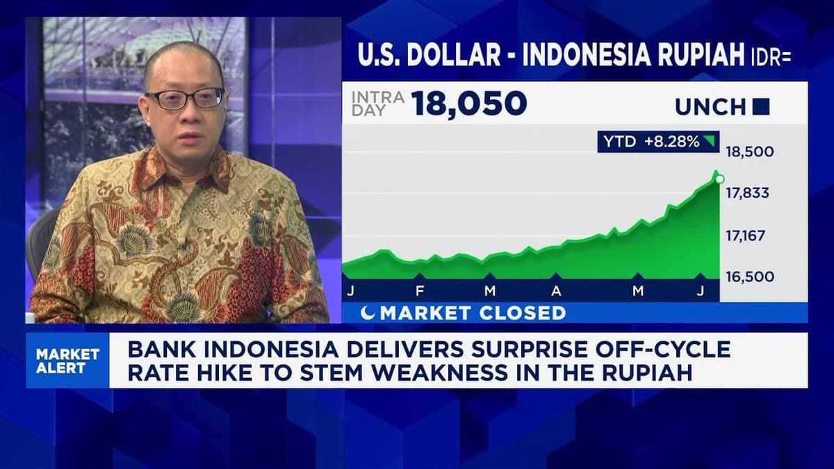 ‘Silly’ Policies Are Hurting Indonesian Rupiah and Its Central Bank Alone Cannot Solve It: Analyst