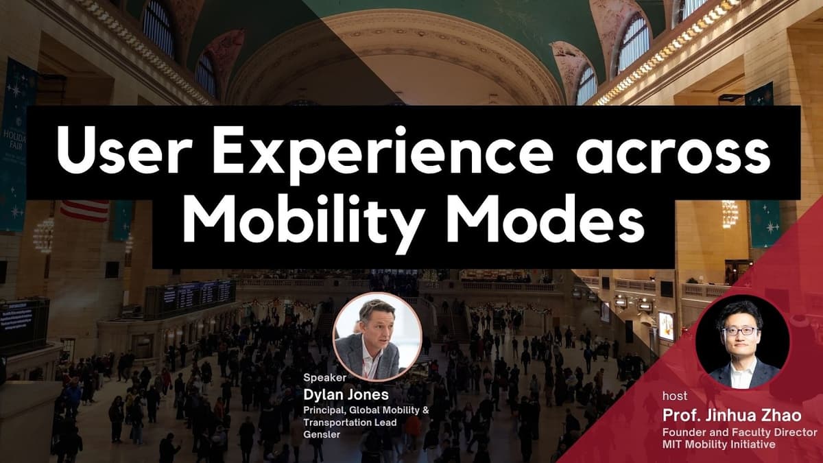 User Experience Across Mobility Modes