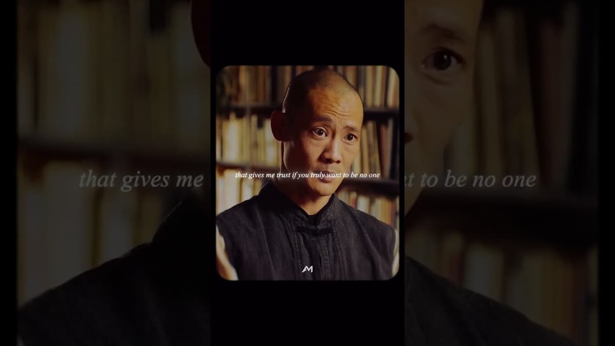 The Art Of Becoming Nobody & Being Truly Free - Shi Heng Yi
