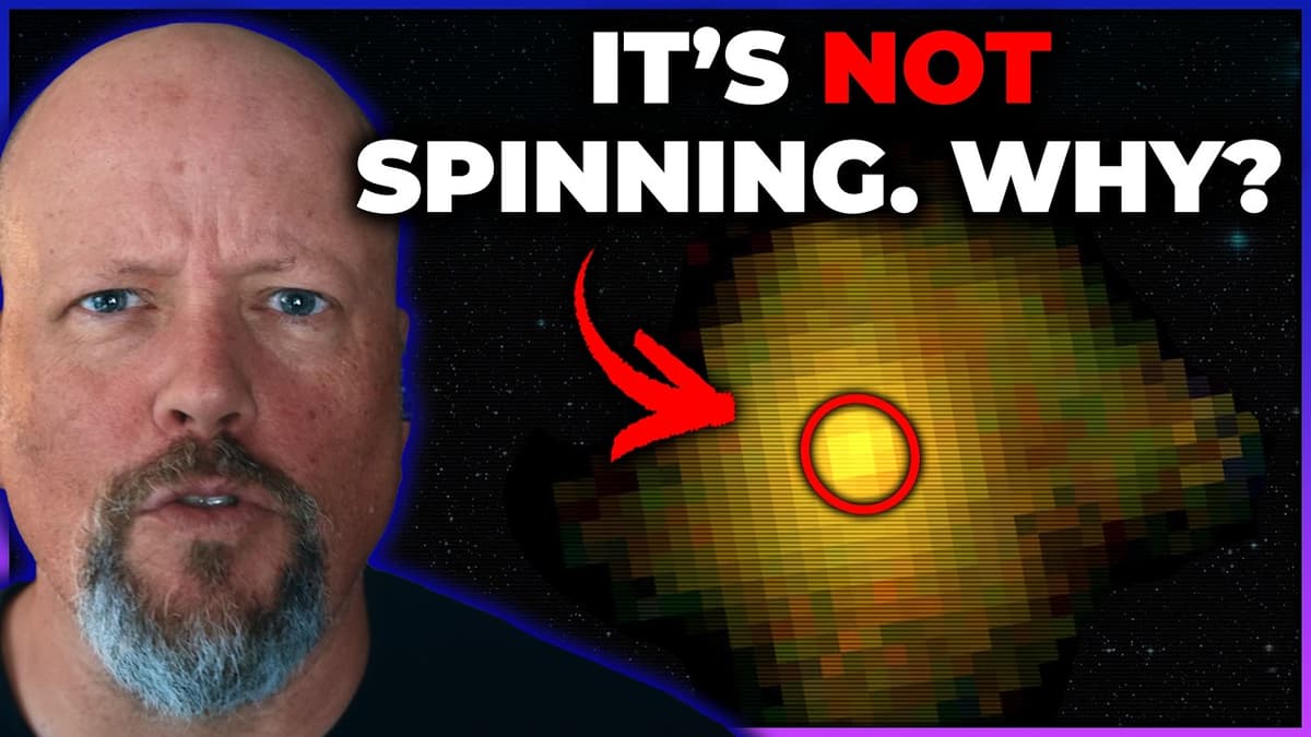 This Bizarre Galaxy Doesn't Spin. We Now Know Why