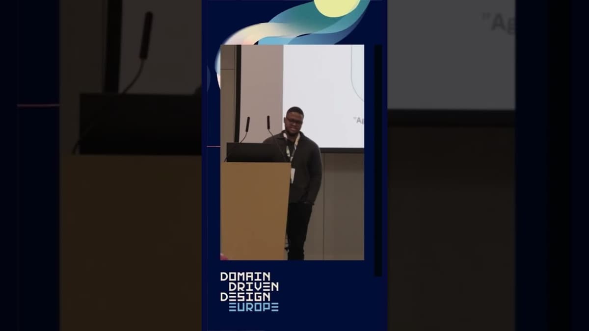 Omphile Matheolane Speaking at DDD Europe
