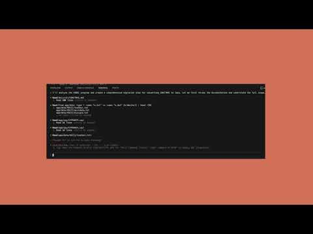 Claude Code Modernizes a Legacy COBOL Codebase