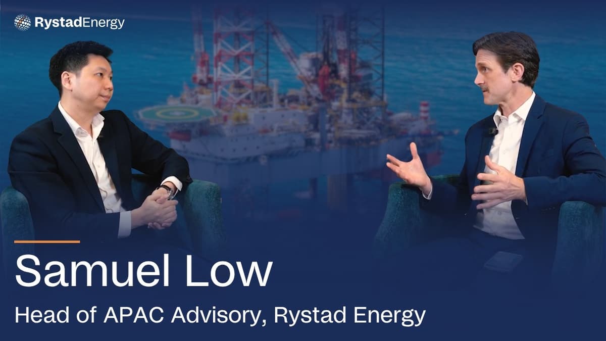 OTC Asia 2026: Energy Security, LNG and AI in Asia Pacific, with Samuel Low