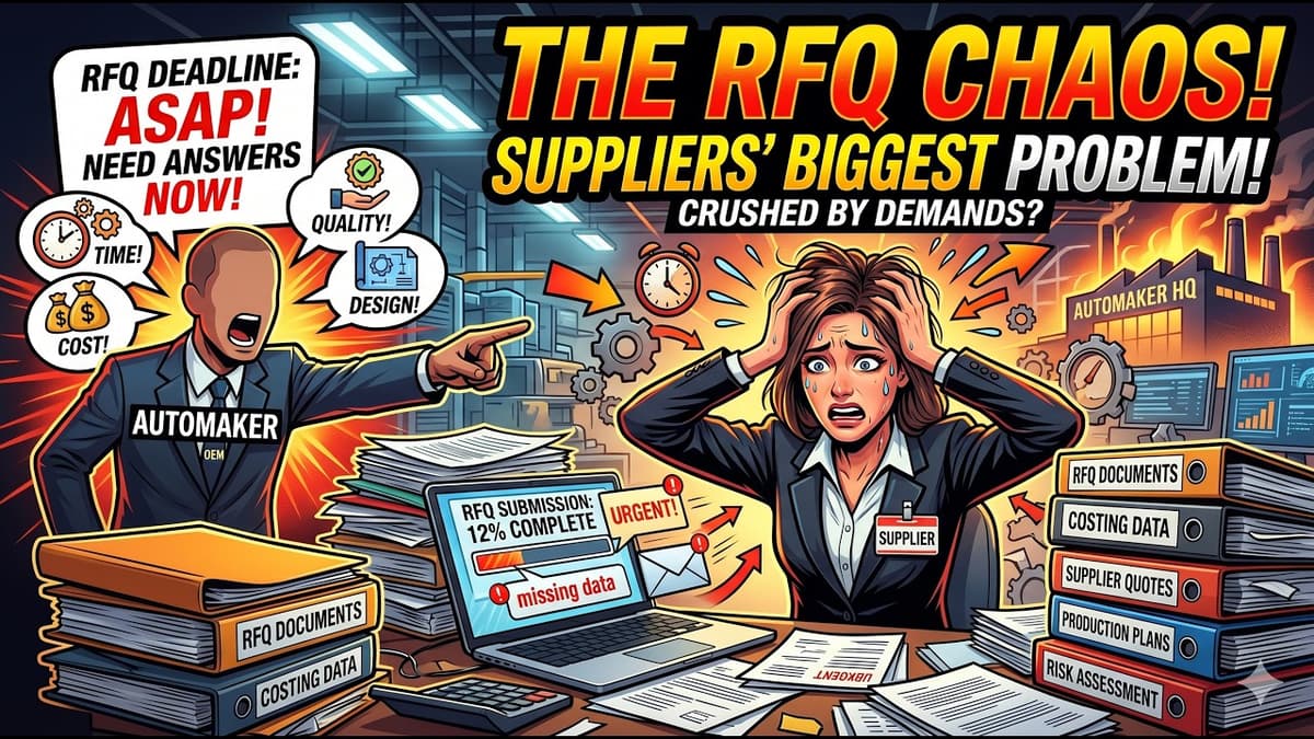 Tier 1's Need To Fix Their RFQ Process