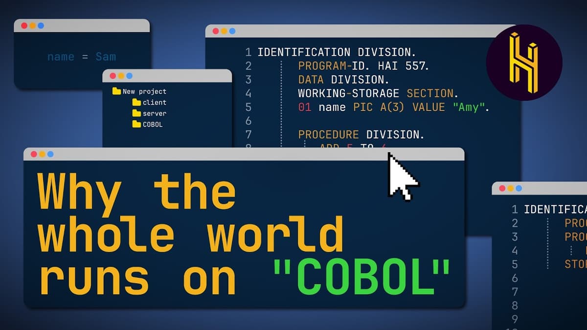 The Ancient, Strange Coding Language that 95% of ATMs Use