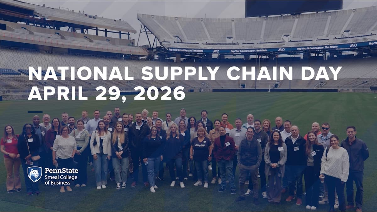 National Supply Chain Day: Penn State Smeal SCIS Alumni Making an Impact