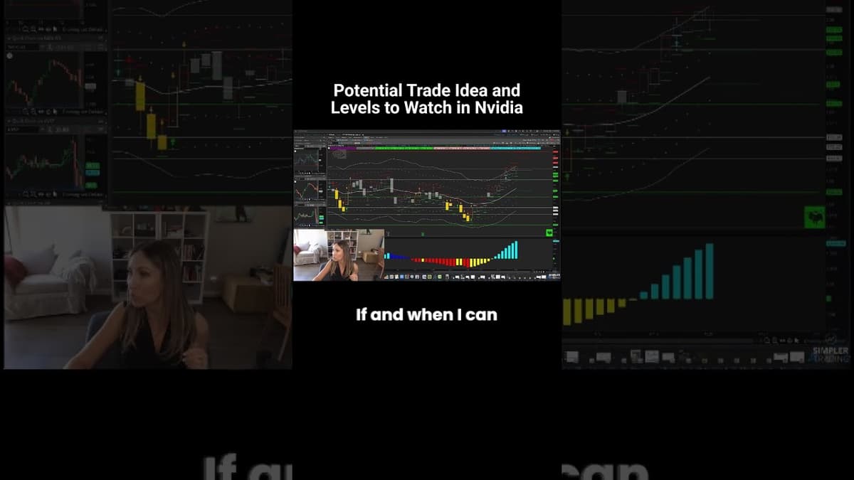 Trade Idea in Nvidia ✨ 📈 #Shorts
