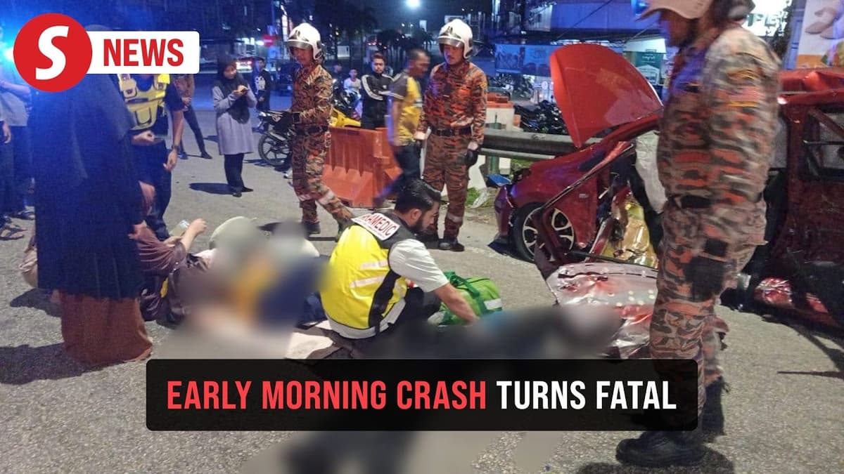 Two Killed in Early Morning Crash Along Jalan Machang-Tanah Merah