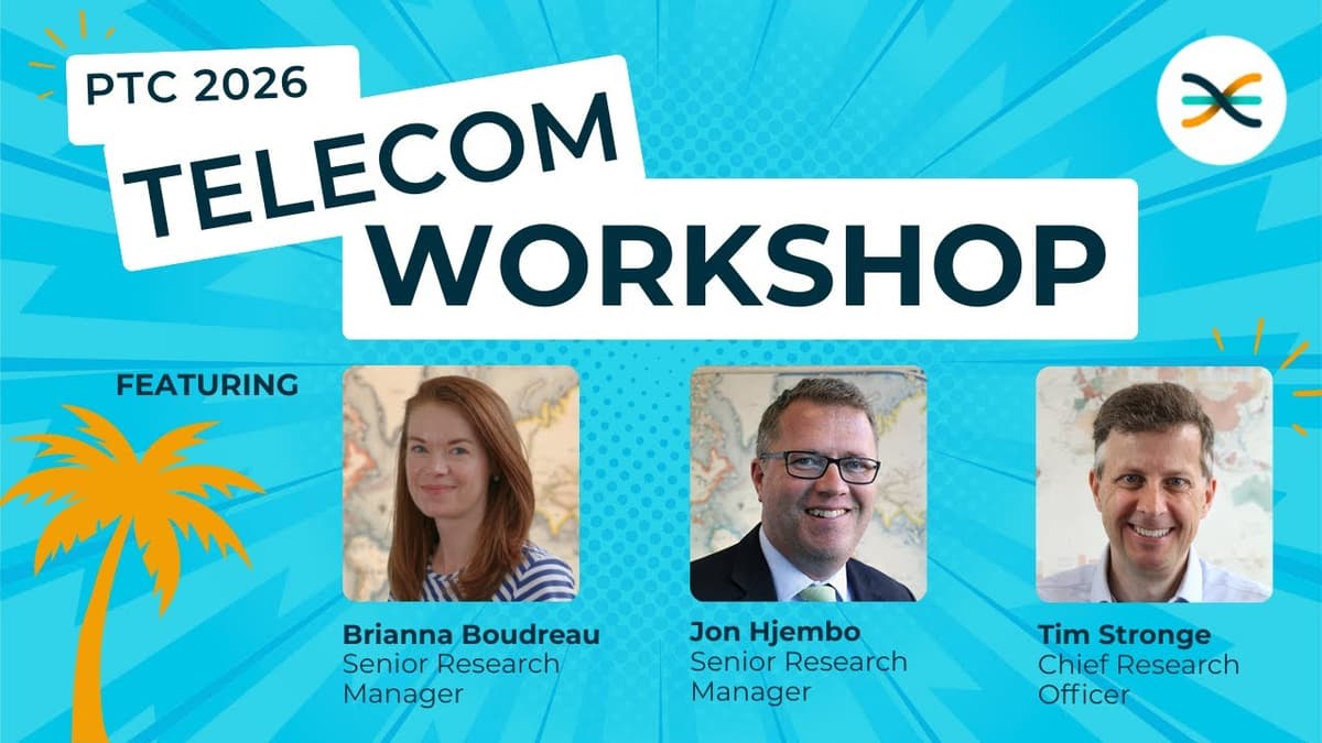 PTC 2026 Telecom Workshop