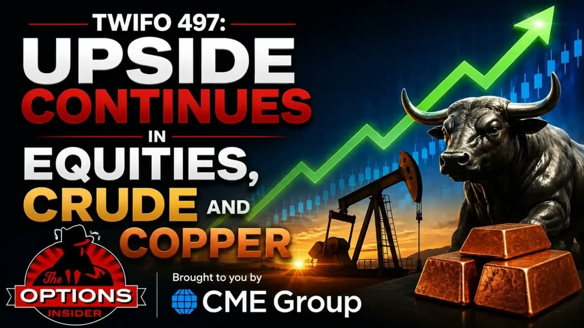 Upside Continues in Equities, Crude and Copper