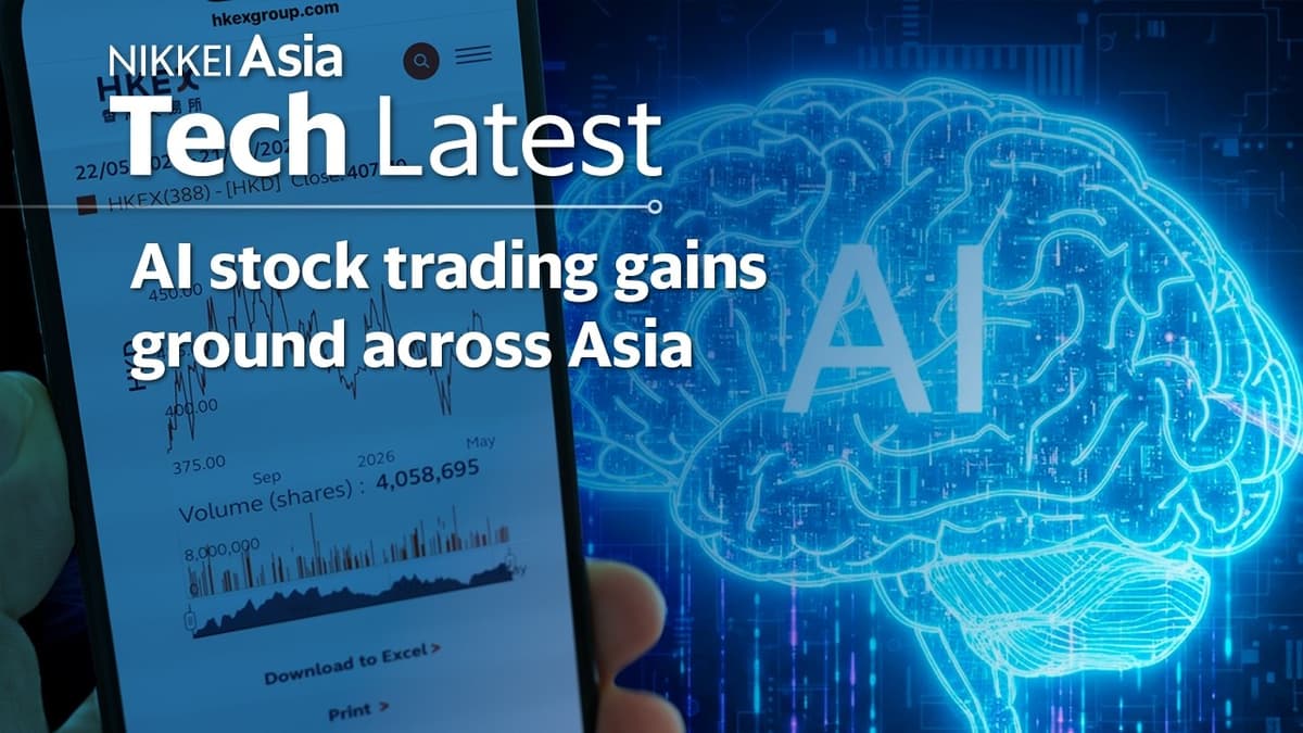 AI Stock Trading Gains Ground Across Asia