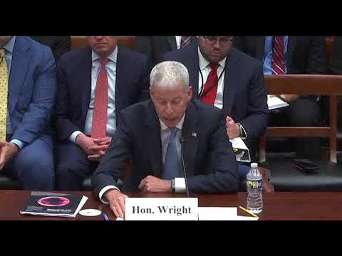 Secretary Wright Opening Remarks at House Science, Space & Tech. Committee Hearing - June 10, 2026