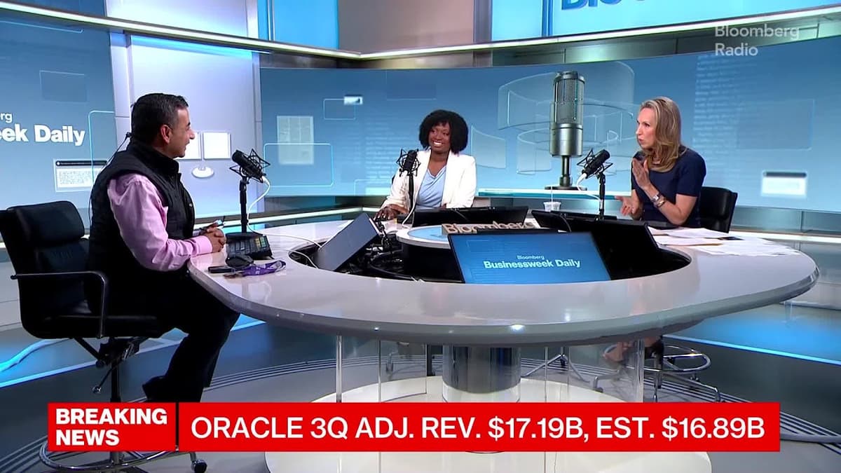 Oracle Posts Strong Cloud Sales Growth Following AI Bookings