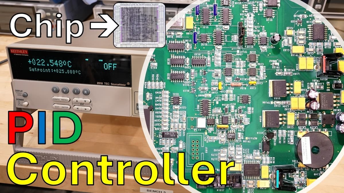 TSP #336 - A Fancy PID Controller! Keithley 2510 TEC Source-Meter Teardown, Repair & Experiments