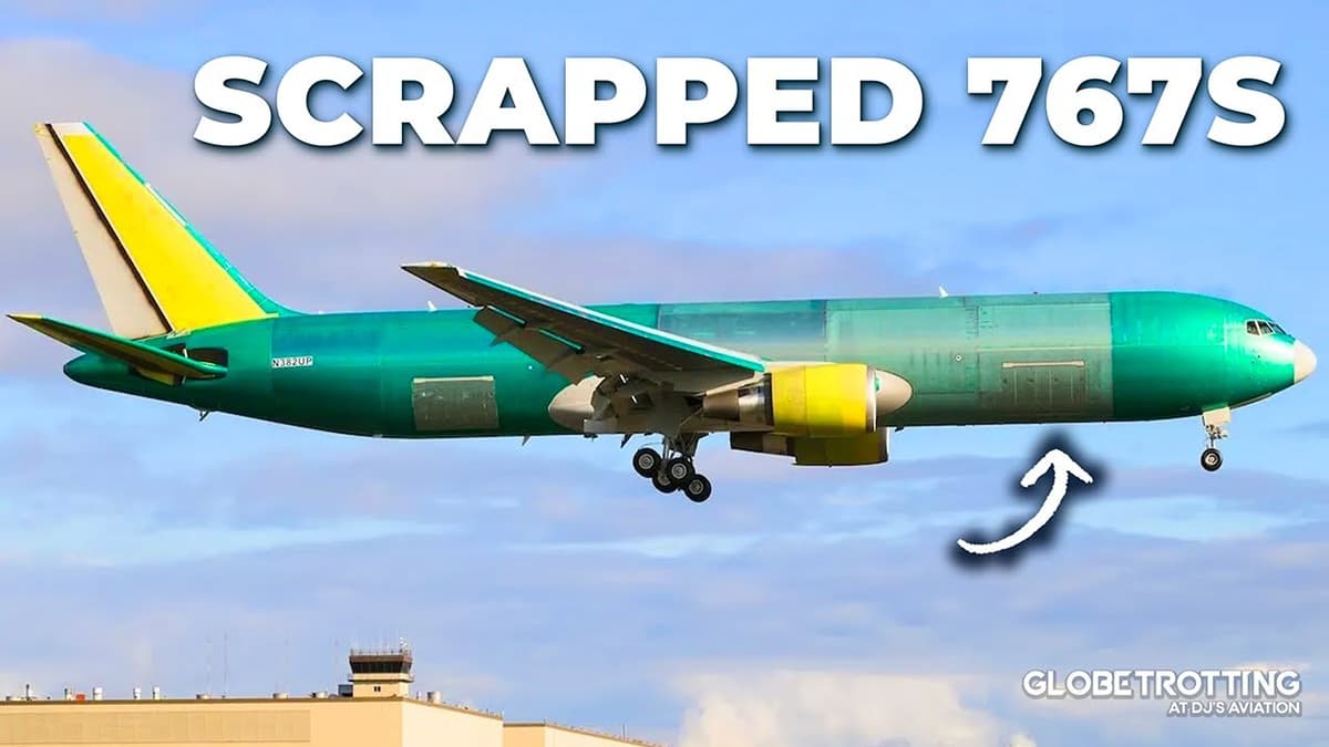 The MANY Scrapped BOEING 767s