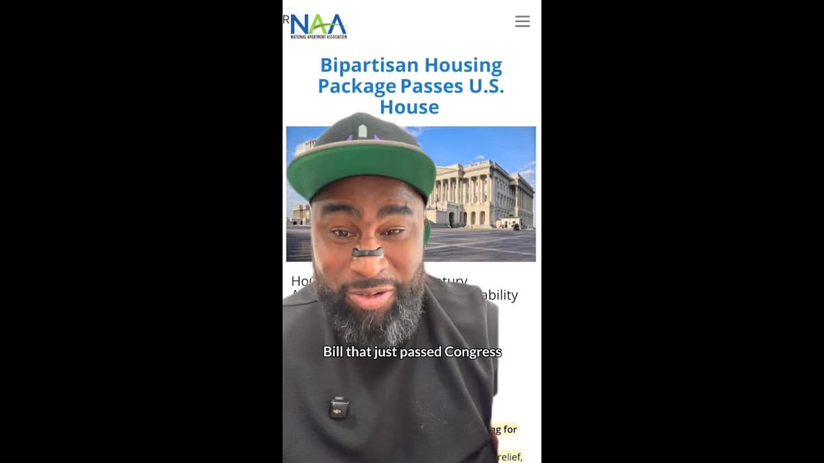 Big Housing Bill Passes the House 390–9 — What Happens Next?
