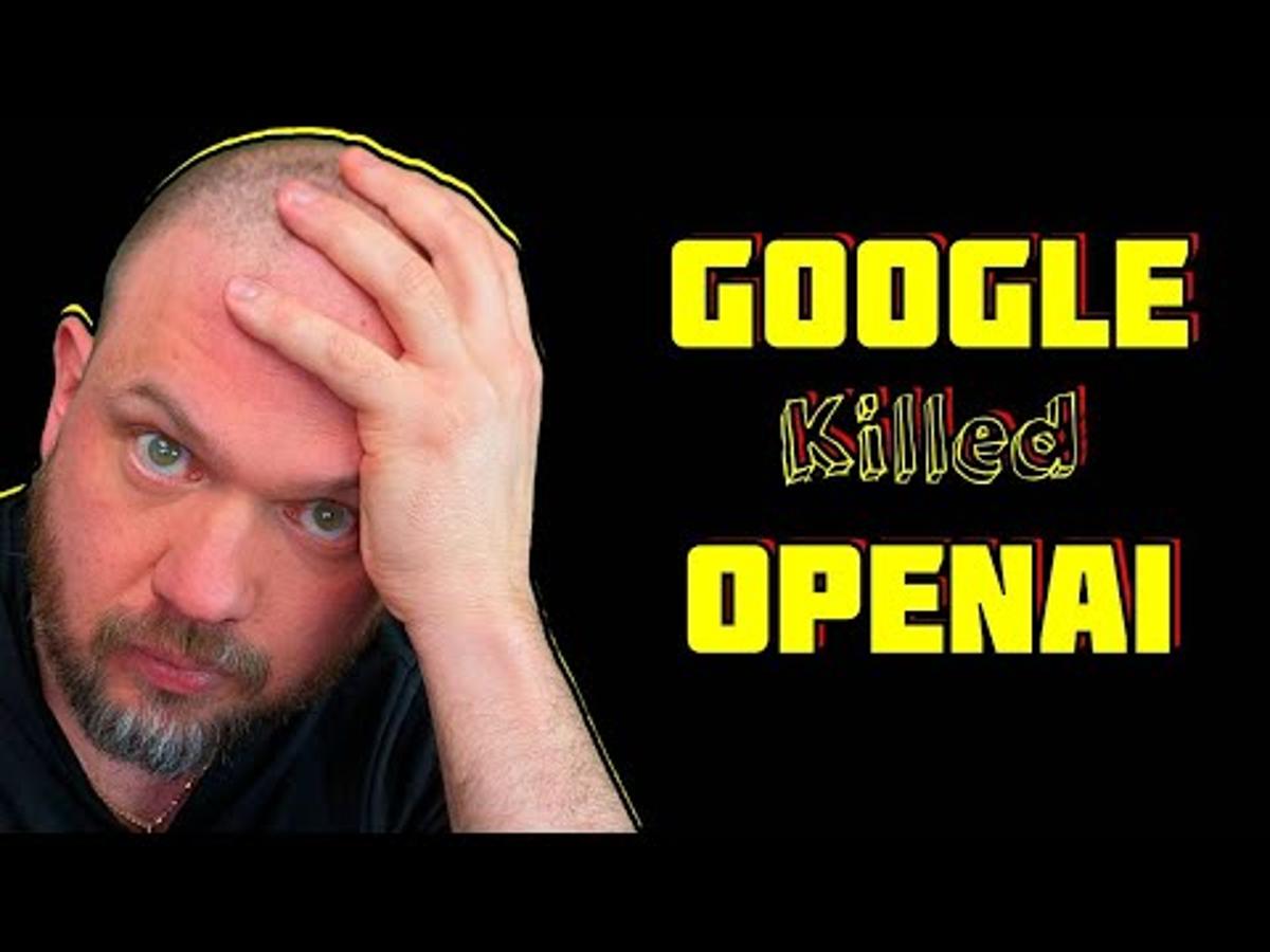 Google Just Killed OpenAI...