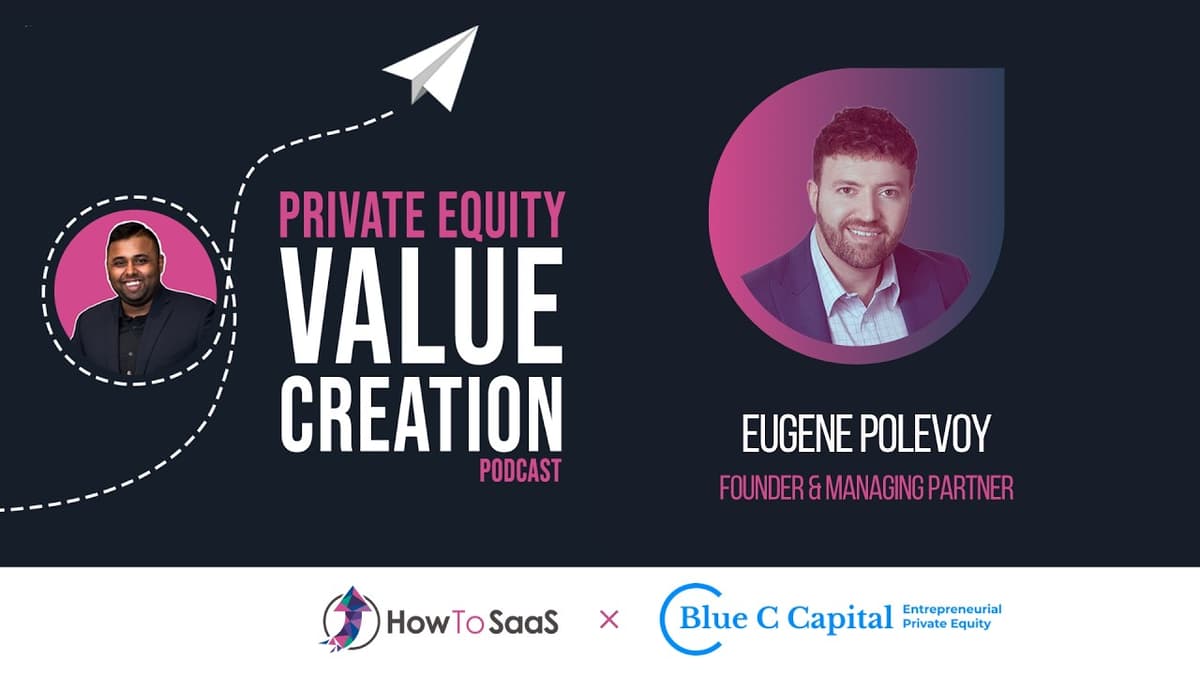 Ep. 132: Eugene Polevoy, Blue C Capital | The Independent Sponsor Model and Alignment-First Deals