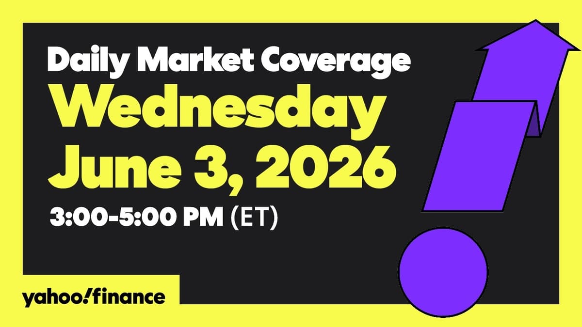 Yahoo Finance Live: Dow, S&P 500, Nasdaq Fall as Oil Rises Amid US-Iran Uncertainty