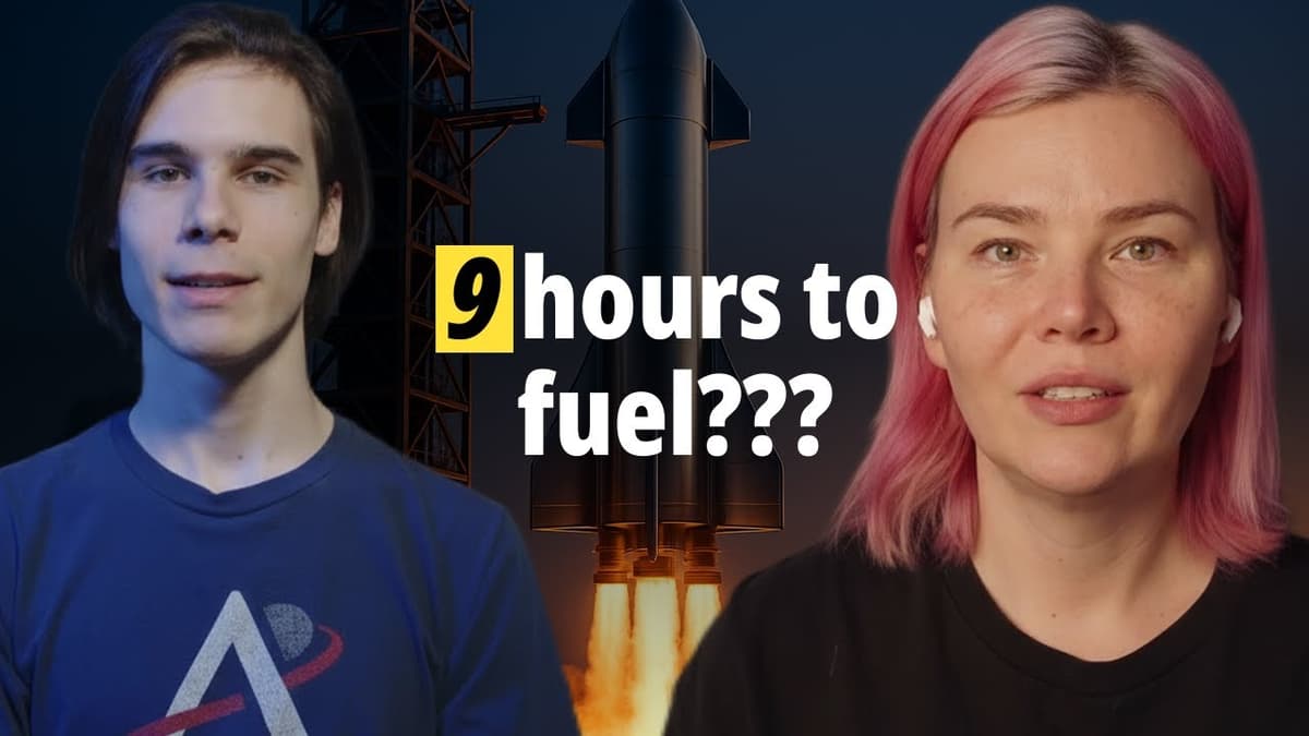 It Takes NINE HOURS to Fuel the Space Launch System