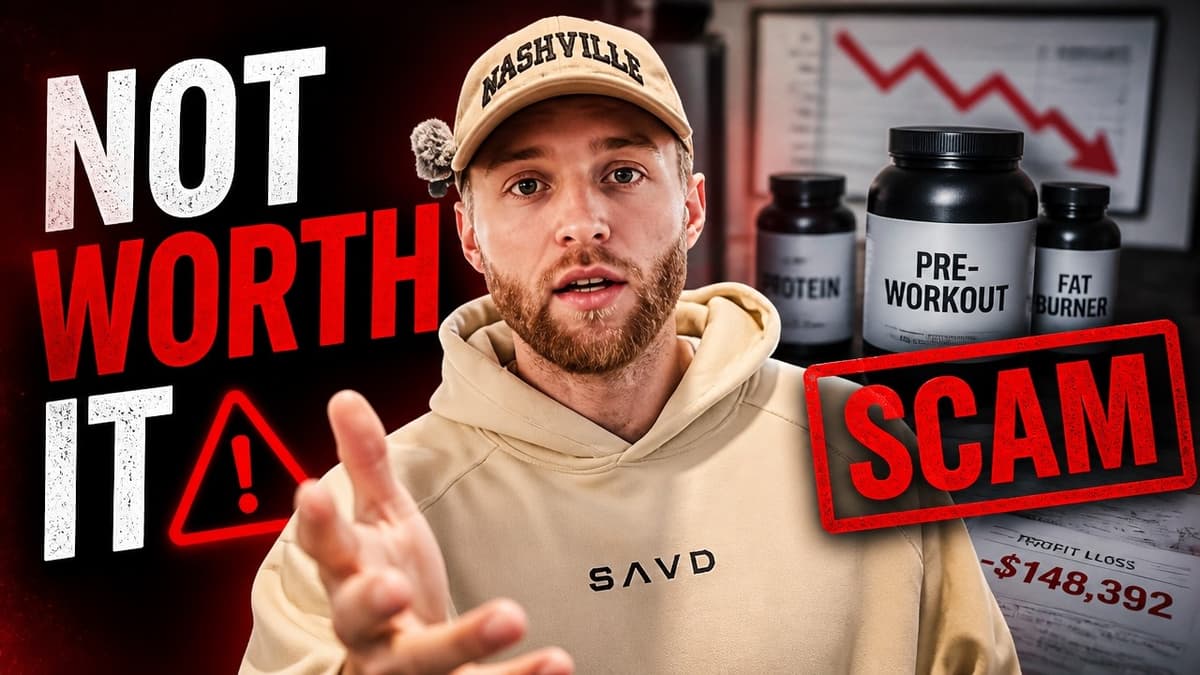 Don't Start a Supplement Brand Until You Watch This