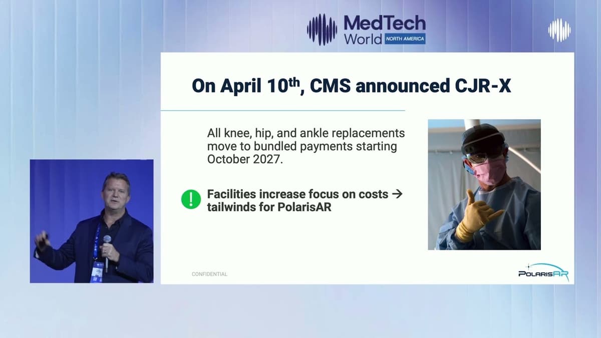 PolarisAR: Rethinking Knee Surgery with Mixed Reality | MedTech World North America 2026