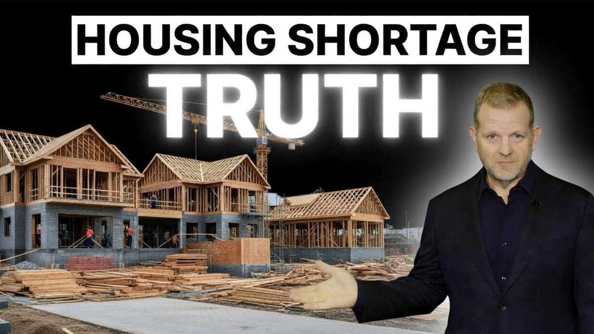 The Housing Shortage Lie? What The Numbers Really Show