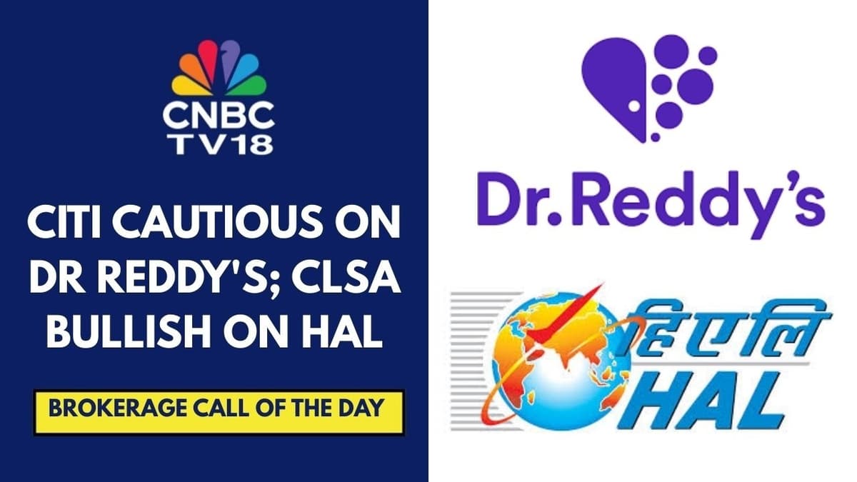 Citi Bearish On Dr Reddy's; CLSA Positive On HAL, Says Company Has Strongest Pipeline Of Orders