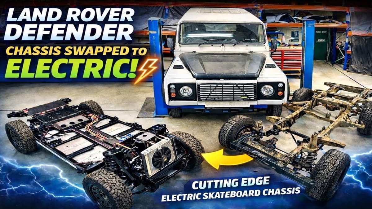 4x4 Electric Chassis Swap