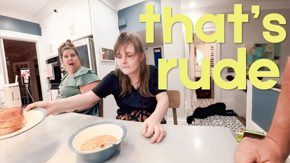 She's Refusing to Eat Mom's Food