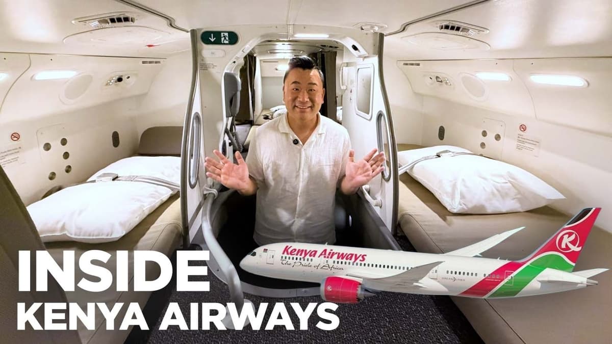 A Night Inside Kenya Airways 787: The Crew’s World Passenger Don't See