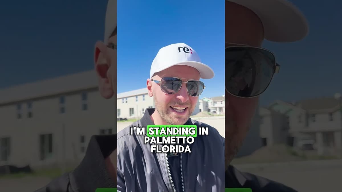 Are Builders Trying to Crash Florida's Housing Market?