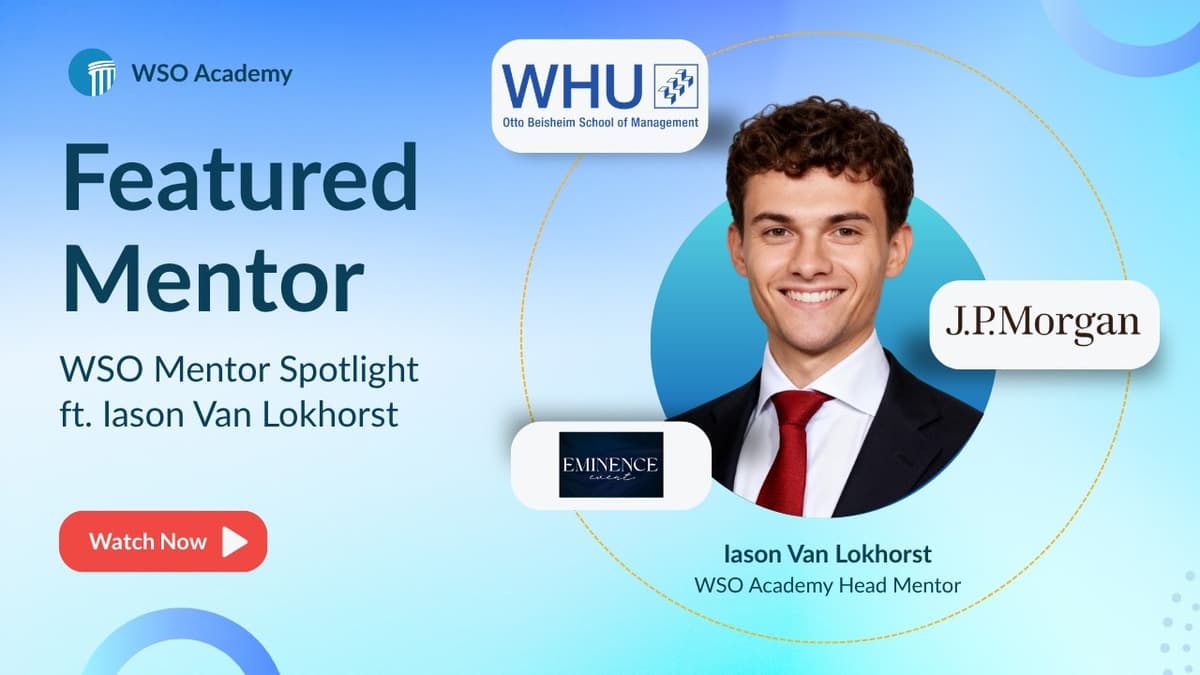 From Stocking Shelves to JP Morgan | Featured Mentor