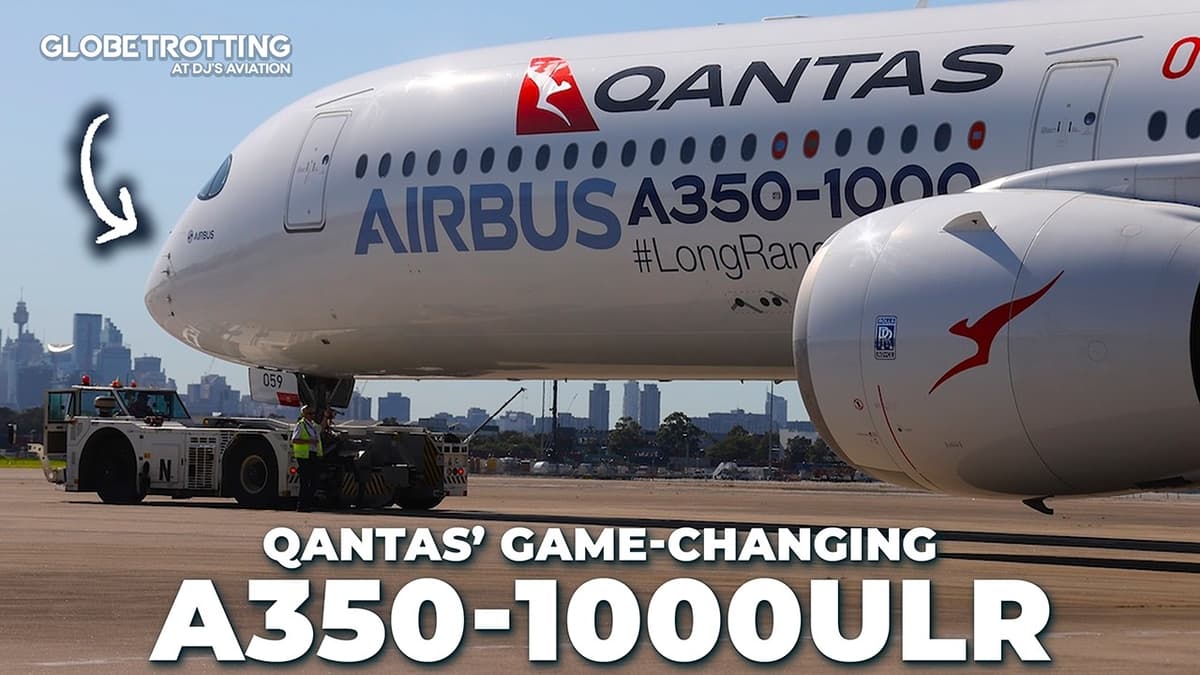 Qantas A350-1000ULR: A GAME CHANGER