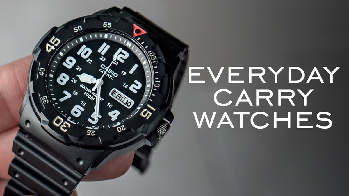 The Best EDC Watches - All Budgets Included