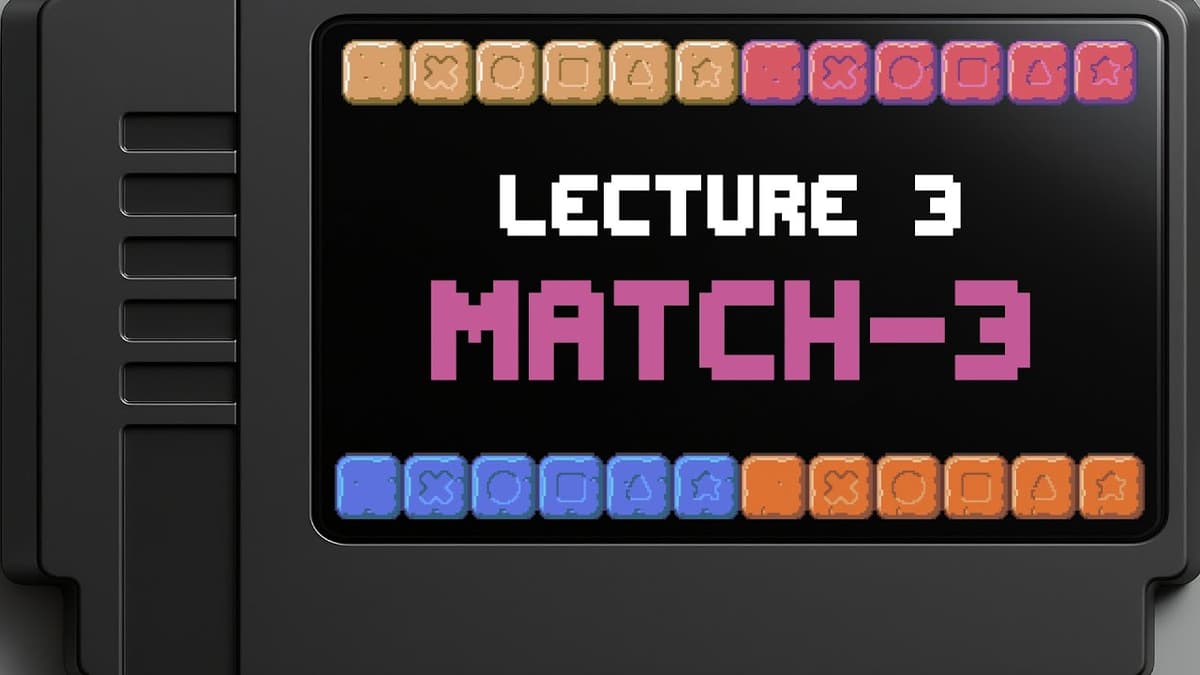CS50 2D - Lecture 3 - Match 3
