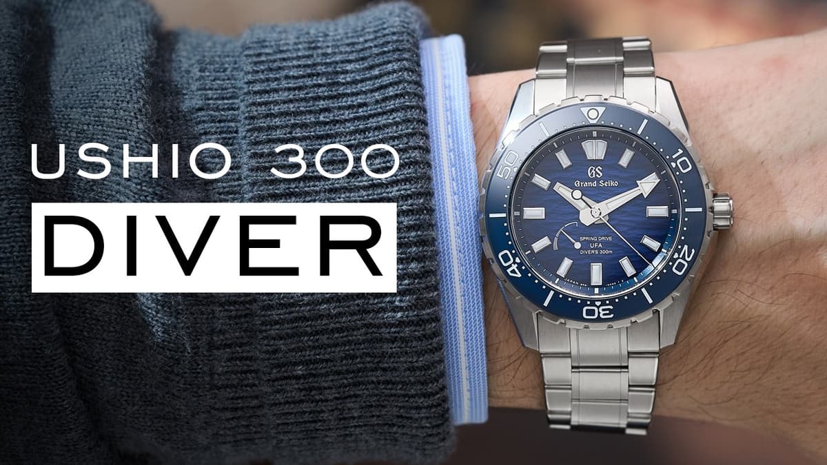 The New Standard for Japanese Luxury Dive Watches - Grand Seiko Ushio 300