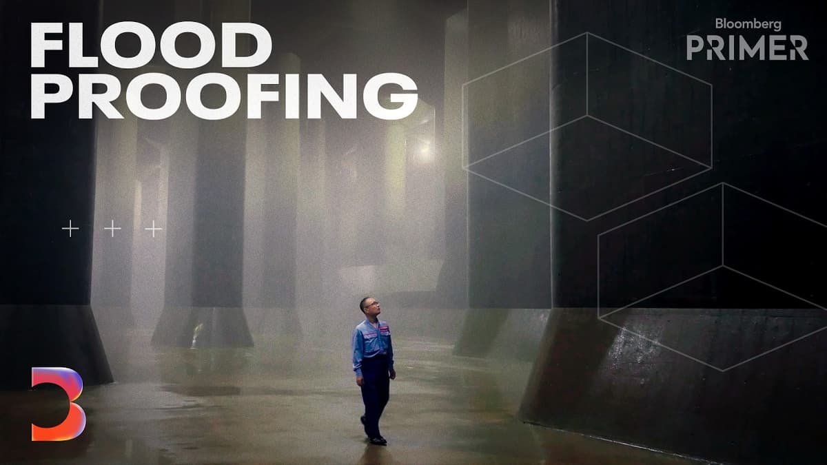 The Colossal Hidden Infrastructure Keeping Cities Dry and Growing | Bloomberg Primer