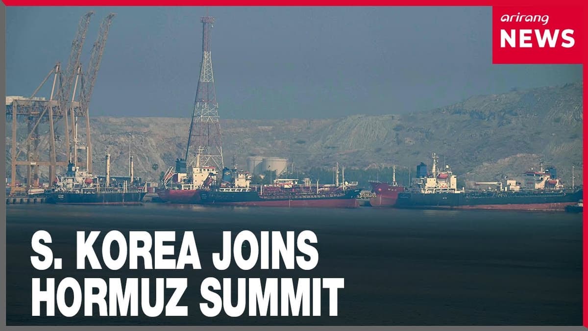 S. Korea Joins UK-France Led Summit on Strait of Hormuz