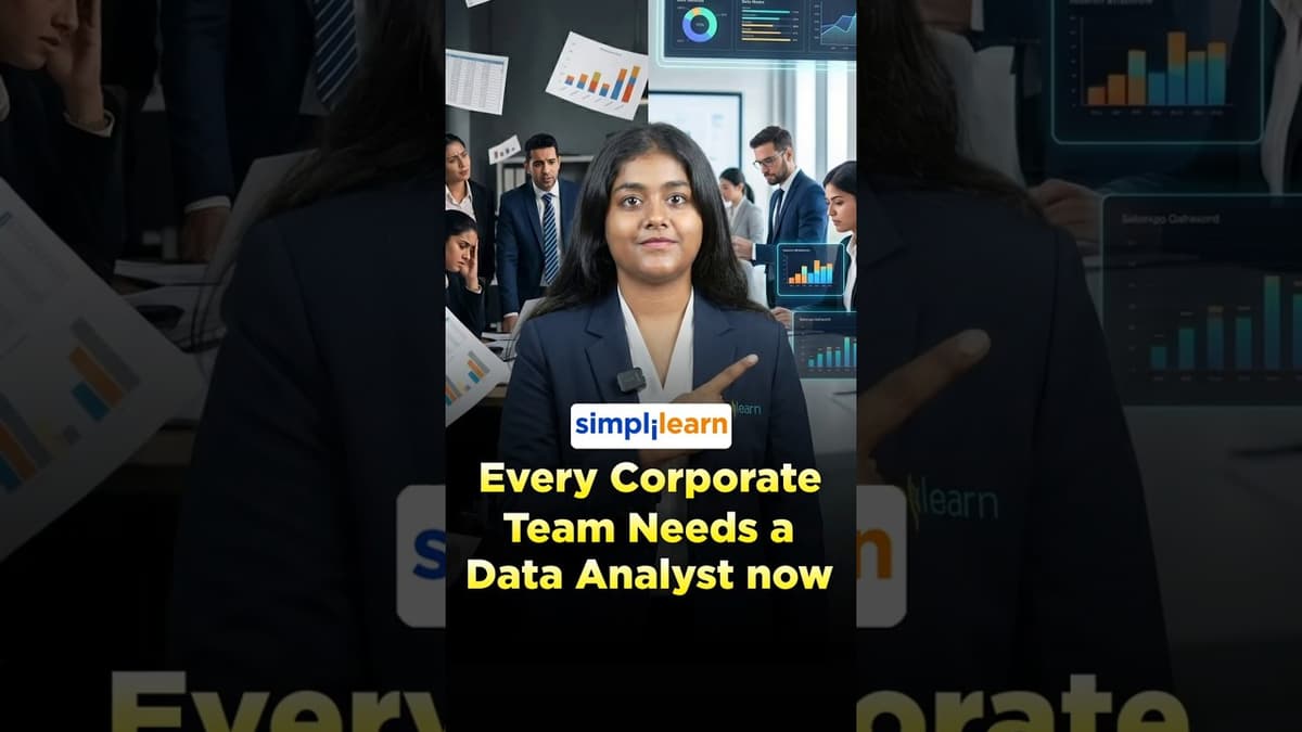 Data Analyst Demand In 2026 | Why Data Analysts Are Critical For Businesses | #Shorts | Simplilearn