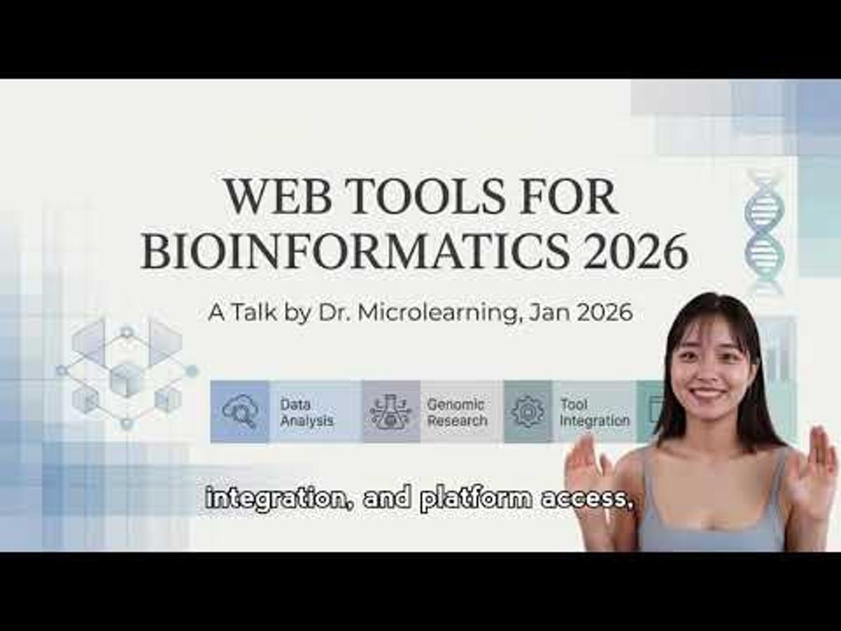Web Tools for Bioinformatics Made Simple (4 Minutes)