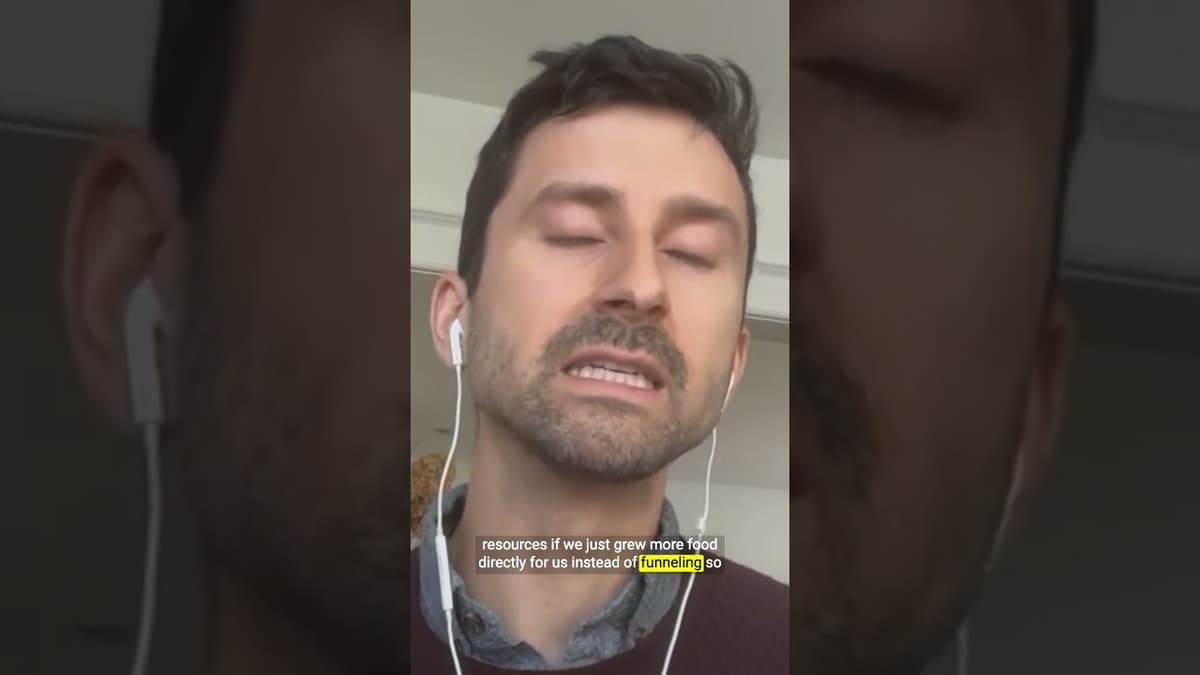 Why You Should Eat Less Meat This Earth Day #shorts